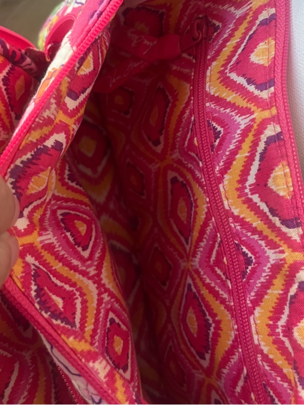 🌸 Vera Bradley Little Hipster Crossbody Bag | Retired Clementine Print - Picture 4 of 9